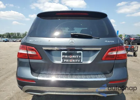 2012 Mercedes-Benz Ml 350 4Matic from USA, damaged, VIN 4JGDA5HB5CA025410